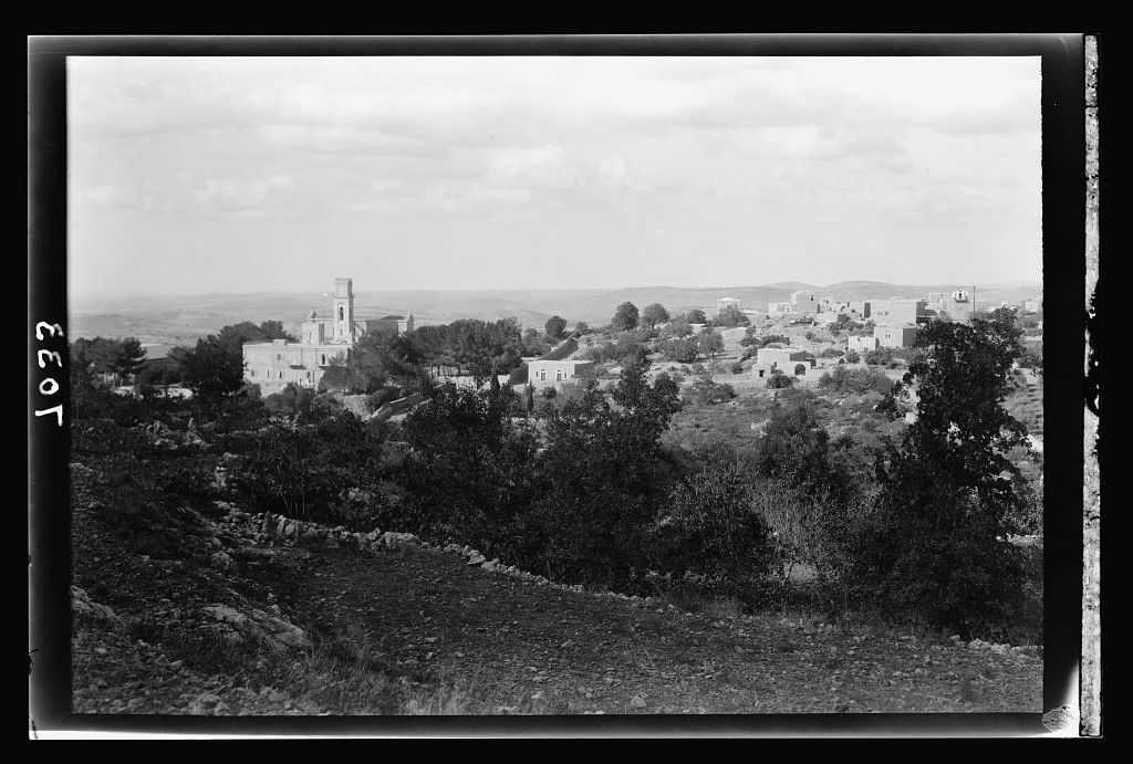 Emmaus, Kubeibeh, Mizpah Gibeon, Oct., 1934