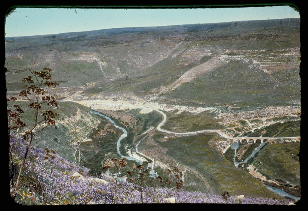 Trans Jordan. River Yarmuk in Gilead