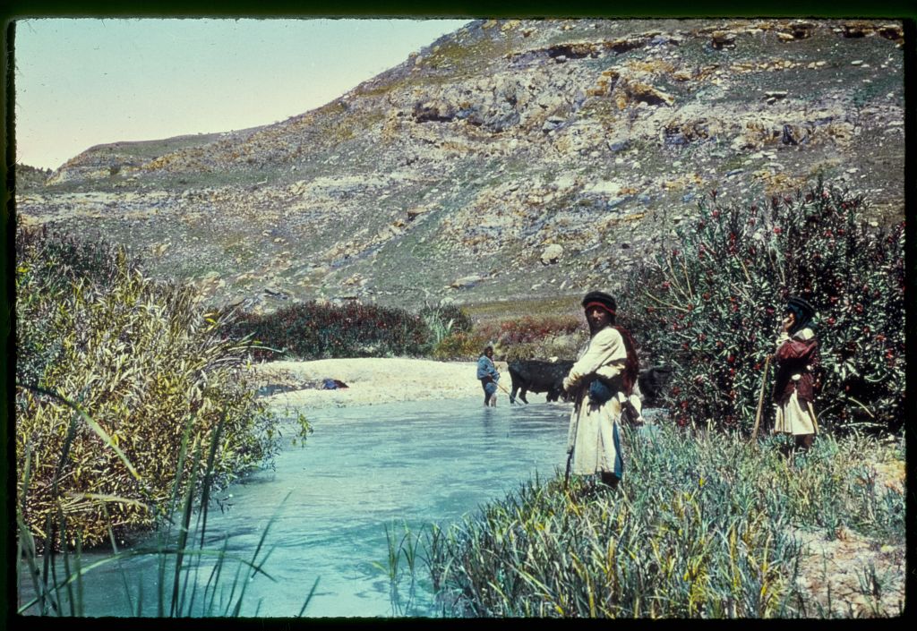 Trans Jordan. River Jabbok near Zerka. Gen 32:22