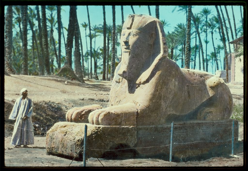 Egypt. Memphis. The Spinx of Memphis