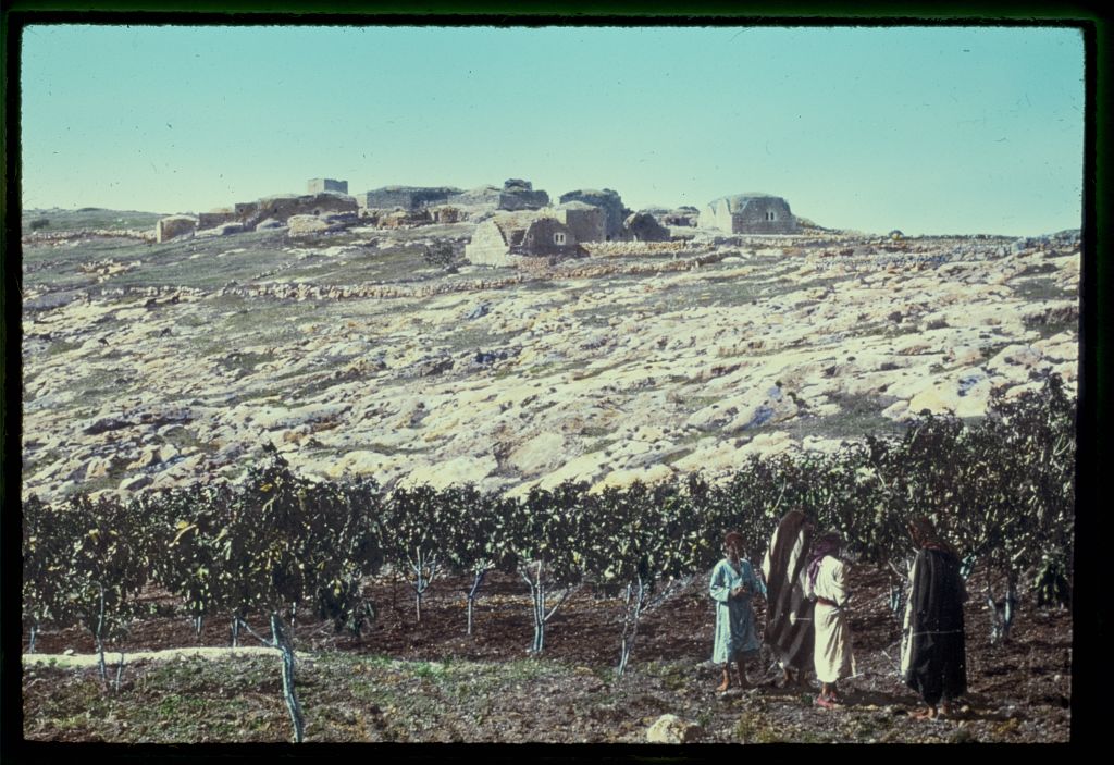 Area near Jerusalem. Michmash village. I Sam. 13:5