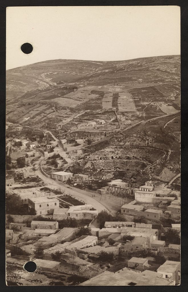 Amman, the theatre from castle hill